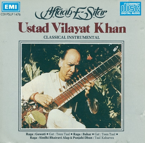 Couverture AFTAAB-E-SITAR de Vilayat KHAN