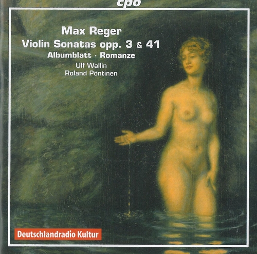 Couverture SONATE VIOLON 2,3 OPP 3,41 / ALBUMBLATT & ROMANZE OP.87 de Max REGER