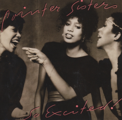 Couverture SO EXCITED de THE POINTER SISTERS