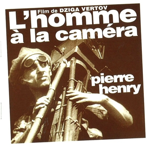 Couverture L'HOMME A LA CAMERA de Pierre HENRY