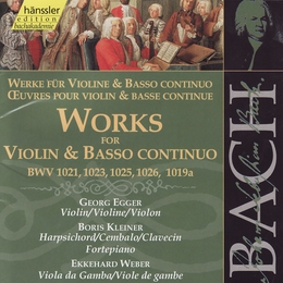 Image du média "SONATE VIOLON CLAVIER BWV 1021,1023,1025,1026,1019A de Johann Sebastian BACH"