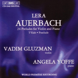 Image du média "24 PRELUDES POUR VIOLON ET PIANO de Lera AUERBACH"