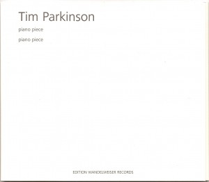 Couverture PIANO PIECE PIANO PIECE de Tim PARKINSON