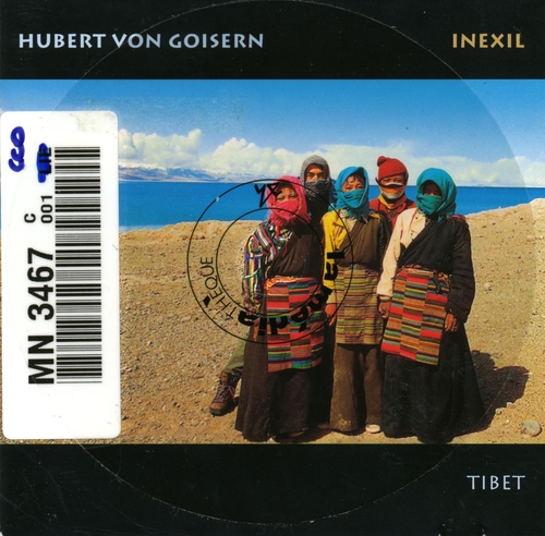 Couverture INEXIL, TIBET de Hubert VON GOISERN