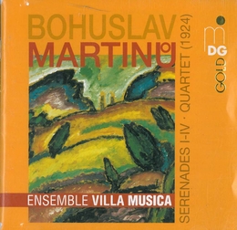 Image du média "SERENADES 1-3 / QUATUOR CLARIN., COR, VIOLONCELLE & PERC.... de Bohuslav MARTINU"