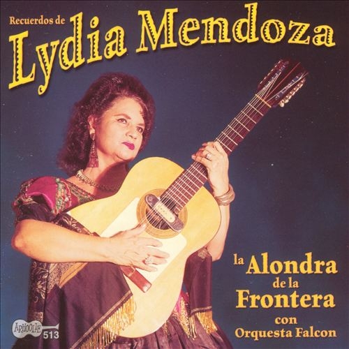 Couverture LA ALONDRA DE LA FRONTERA CON ORQUESTA FALCON de Lydia MENDOZA