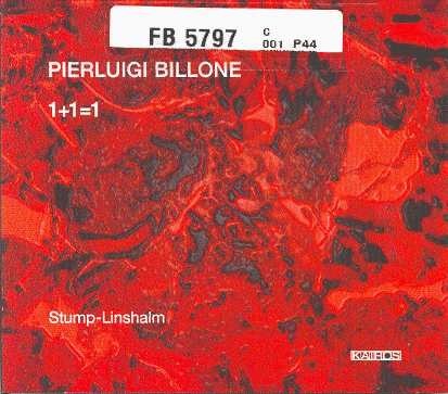 Couverture 1+1=1 de Pierluigi BILLONE