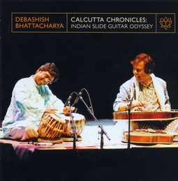 Image du média "CALCUTTA CHRONICLES: INDIAN SLIDE GUITAR ODYSSEY de Debashish BHATTACHARYA"