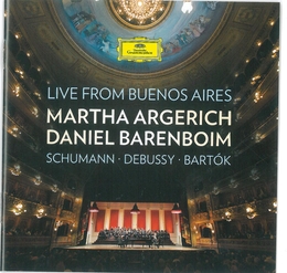 Image du média "LIVE FROM BUENOS AIRES (+ DEBUSSY, BARTOK) de Robert SCHUMANN"