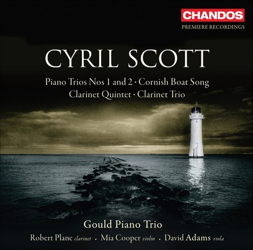 Couverture PIANO TRIOS N°1&2/ CORNISH BOAT SONG/ CLARINET QUINTET/ CLA de Cyril SCOTT