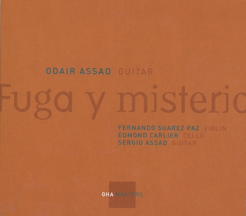 Couverture FUGA Y MISTERIO (LUCKY/ GNATTALI) de Astor PIAZZOLLA