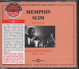 Image du média "THE QUINTESSENCE: PIANO BLUES SUPREME 1940-1961 de MEMPHIS SLIM"