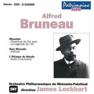 Couverture MESSIDOR (EXTR.) / NAÏS MICOULIN: PRELUDE / ATTAQUE DU MOUL. de Alfred BRUNEAU