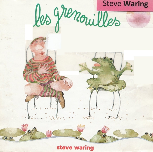 Couverture LES GRENOUILLES de Steve WARING