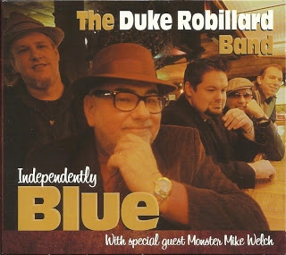 Couverture INDEPENDENTLY BLUE de Duke THE ROBILLARD BAND