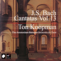 Image du média "CANTATE:   1,33,38,62,92,93,96,122,133 (VOL.13) de Johann Sebastian BACH"