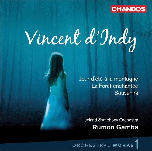 Couverture OEUVRES ORCHESTRALES VOL.1: JOUR D'ÉTÉ À LA MONTAGNE /.... de Vincent d' INDY