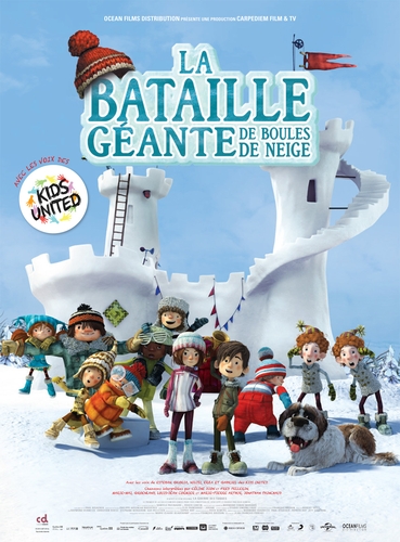 Couverture LA BATAILLE GÉANTE DE BOULES DE NEIGE de Jean-François POULIOT