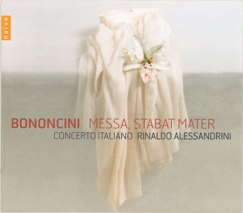 Couverture MESSA/ STABAT MATER de Antonio Maria BONONCINI