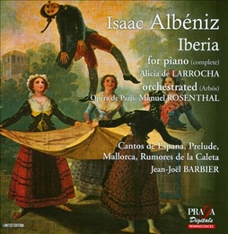 Image du média "IBERIA / CANTOS DE ESPANA / ESPANA / MALLORCA / RECUERDOS de Isaac ALBÉNIZ"