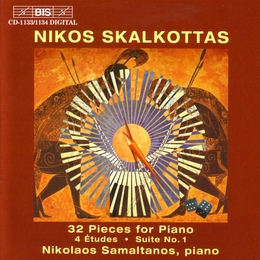 Image du média "32 KLAVIERSTÜCKE / 4 ETUDES / SUITE 1 de Nikos SKALKOTTAS"