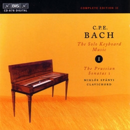 Image du média "SOLO KEYBOARD MUSIC VOL.I: PRUSSIAN SONATAS de Carl Philipp Emanuel BACH"