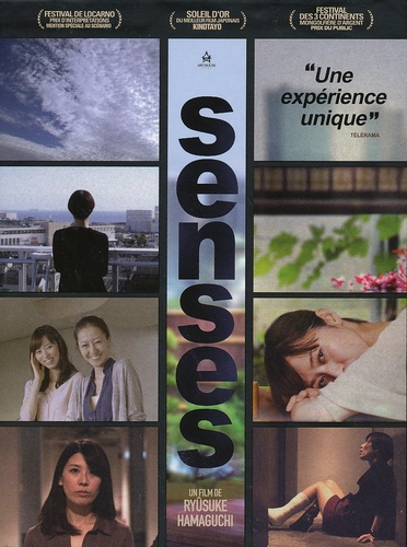 Couverture SENSES de Ryusuke HAMAGUCHI