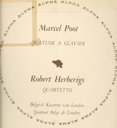 Image du média "+ POOT QUATUOR CLAVIER de Robert HERBERIGS"