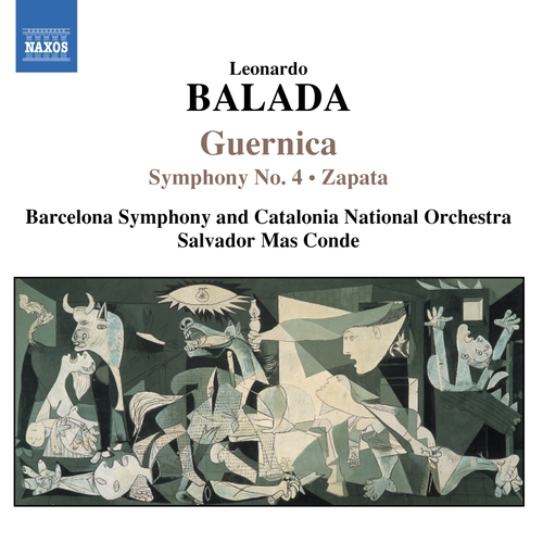 Couverture GUERNICA / SYMPHONIE 4 / ZAPATA de Leonardo BALADA