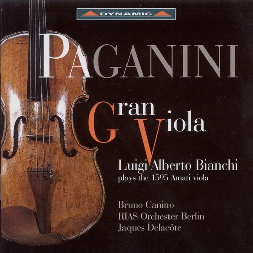 Couverture SONATA PER LA GRAN VIOLA /... (+ KREISLER, SARASATE...) de Nicolo PAGANINI