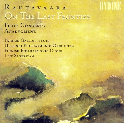 Couverture ON THE LAST FRONTIER de Einojuhani RAUTAVAARA