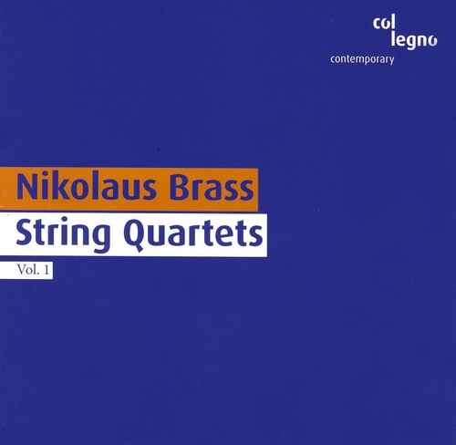 Couverture STRING QUARTETS VOL.1 de Nikolaus BRASS