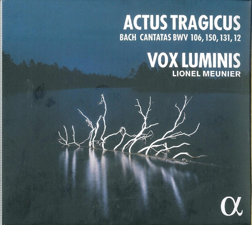 Couverture ACTUS TRAGICUS CANTATES BWV 106,150,131,12 de Johann Sebastian BACH