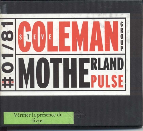 Couverture MOTHERLAND PULSE de Steve COLEMAN GROUP