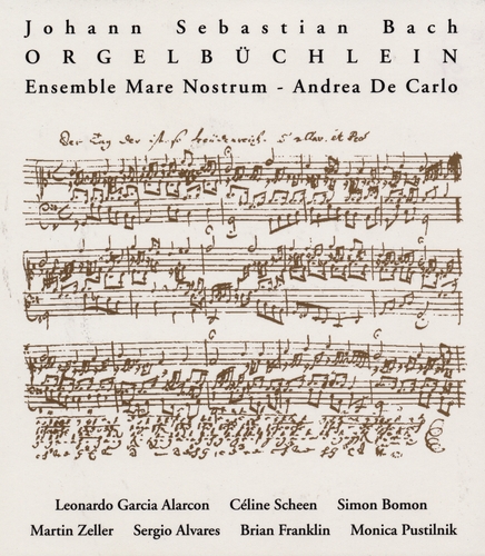 Couverture ORGELBÜCHLEIN de Johann Sebastian BACH