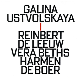 Image du média "TRIO VIOLON CLARINETTE PIANO / SONATE PIANO 5 / DUO VIO PIA de Galina USTWOLSKAJA"