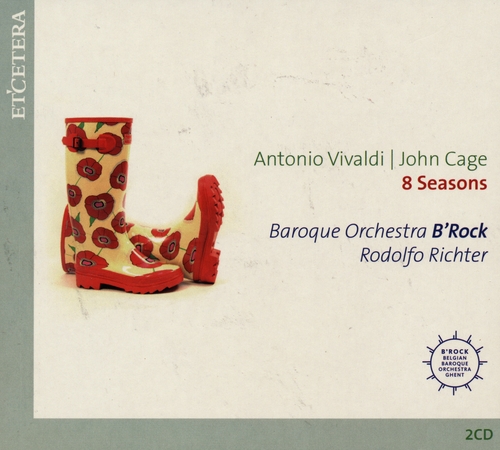 Couverture 8 SAISONS (+ CAGE) de Antonio VIVALDI