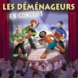 Image du média "LES DÉMÉNAGEURS EN CONCERT EN (CD + DVD) de LES DÉMÉNAGEURS"