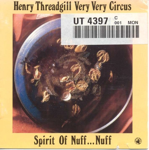 Couverture SPIRIT OF NUFF...NUFF de Henry THREADGILL'S VERY VERY CIRCUS