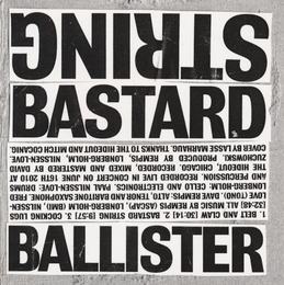 Image du média "BASTARD STRING de BALLISTER (REMPIS/LONBERG-HOLM/NILSSEN-L"