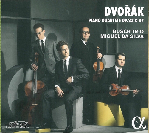 Couverture QUATUOR CLAVIER 1,2 OP.23,OP.87 de Antonin DVORAK