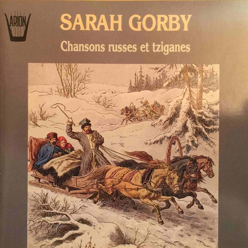 Couverture CHANSONS RUSSES ET TZIGANES de Sarah GORBY