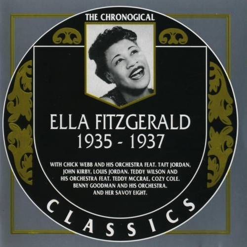 Couverture ELLA FITZGERALD 1935-1937 de Ella FITZGERALD