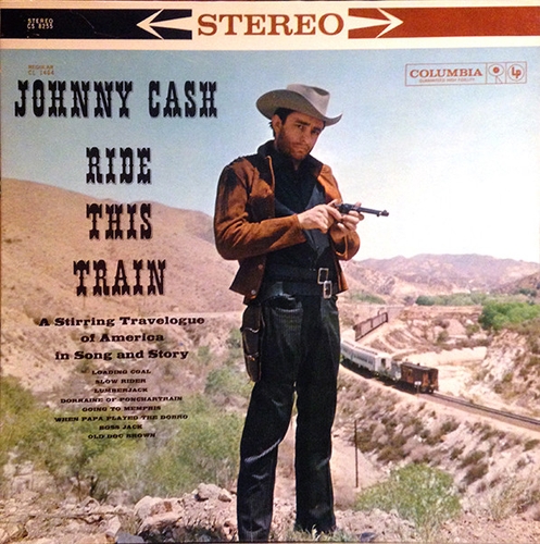 Couverture RIDE THIS TRAIN de Johnny CASH