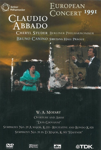 Couverture EUROPEAN CONCERT 1991 - LIVE FROM THE SMETANA HALL IN PRAGUE