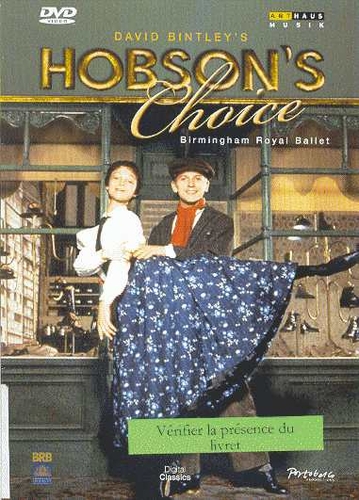 Couverture HOBSON'S CHOICE, BALLET EN TROIS ACTES de Paul READE