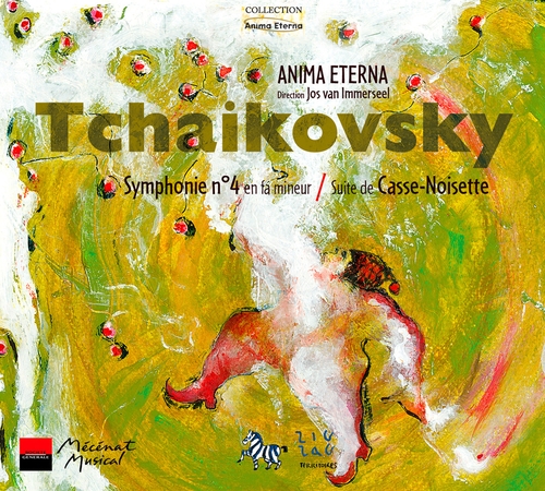 Couverture SYMPHONIE 4 / CASSE-NOISETTE (SUITE) de Piotr Ilitch TCHAIKOVSKY