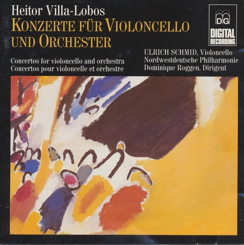 Couverture CONCERTO VIOLONCELLE 1, 2 de Heitor VILLA-LOBOS