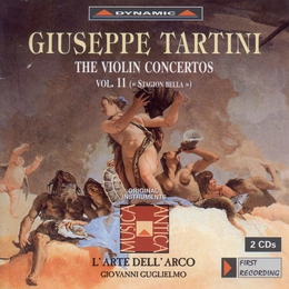 Image du média "CONCERTO VIOLON D.14,23,40,41,70A,77,87,113 (VOL.11) de Giuseppe TARTINI"