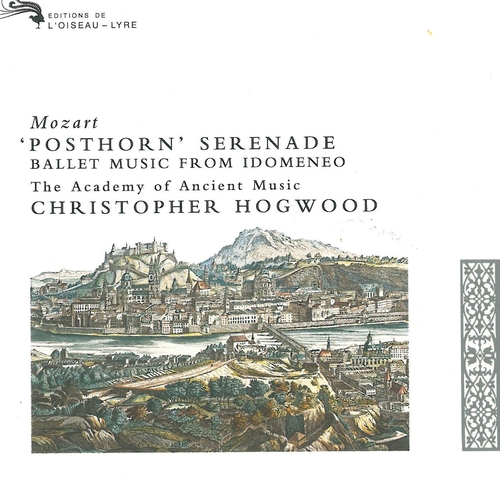 Couverture SERENADE  9 "POSTILLON" / MUSIQUE D'IDOMENEO de Wolfgang Amadeus MOZART